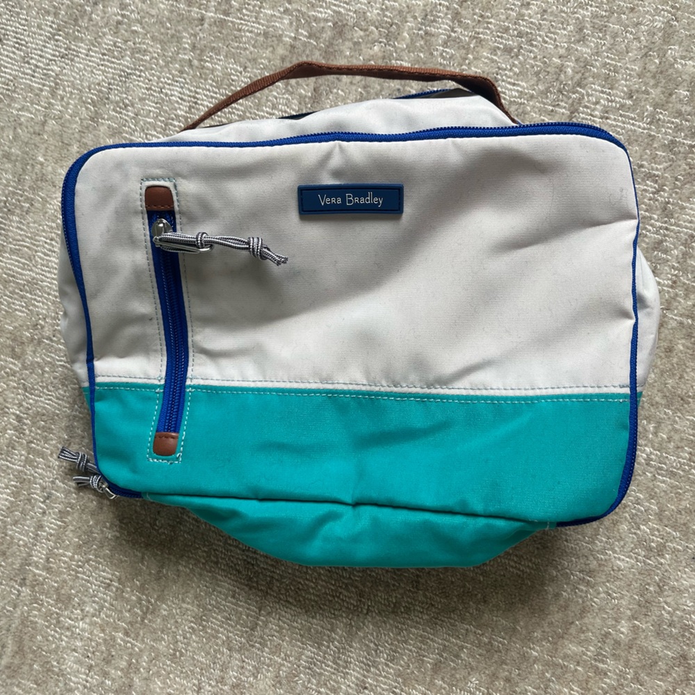 Vera Bradley make up toiletries bag